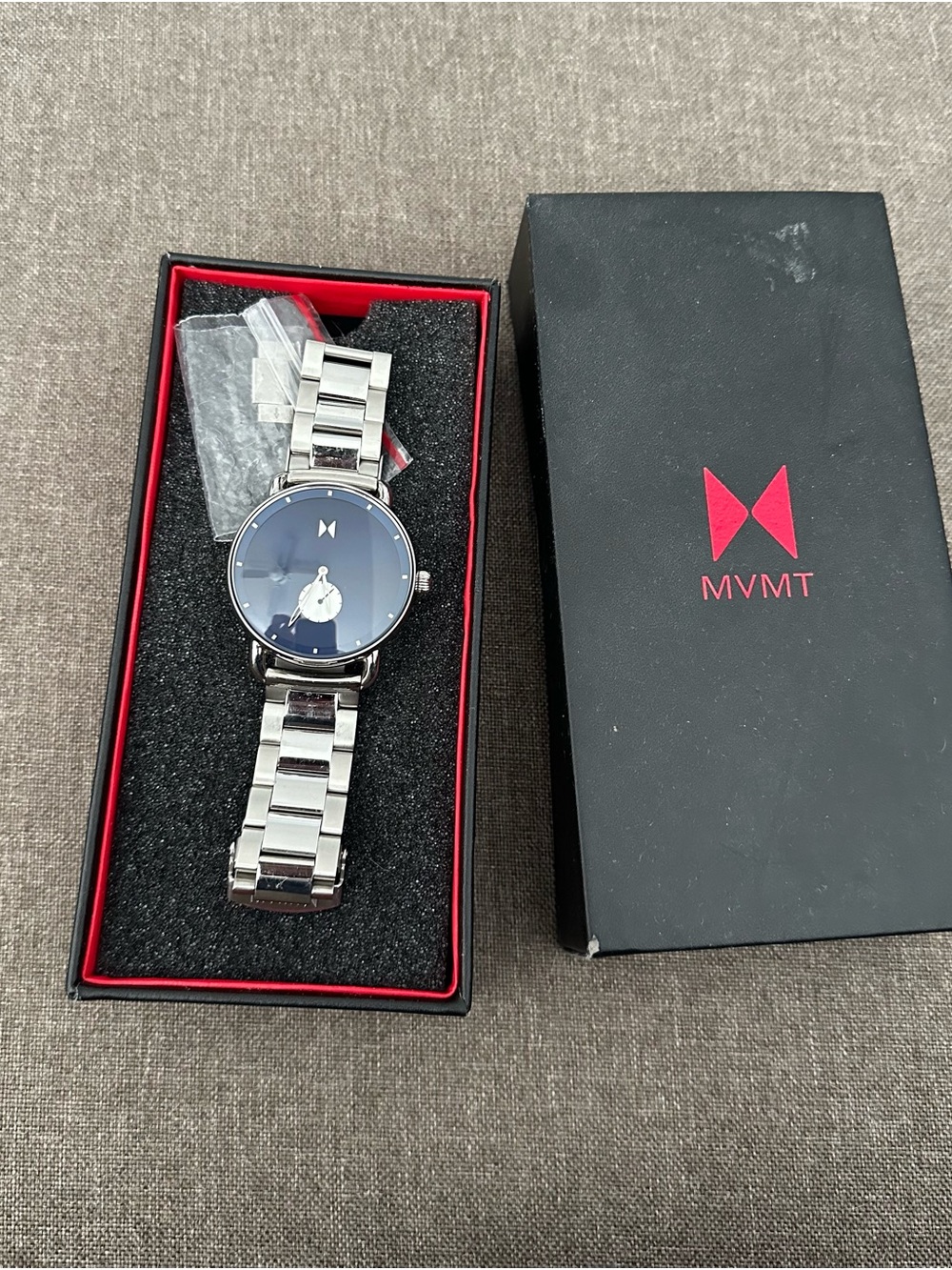 MVMT Watch Navy/ Stainless Steel Revolver